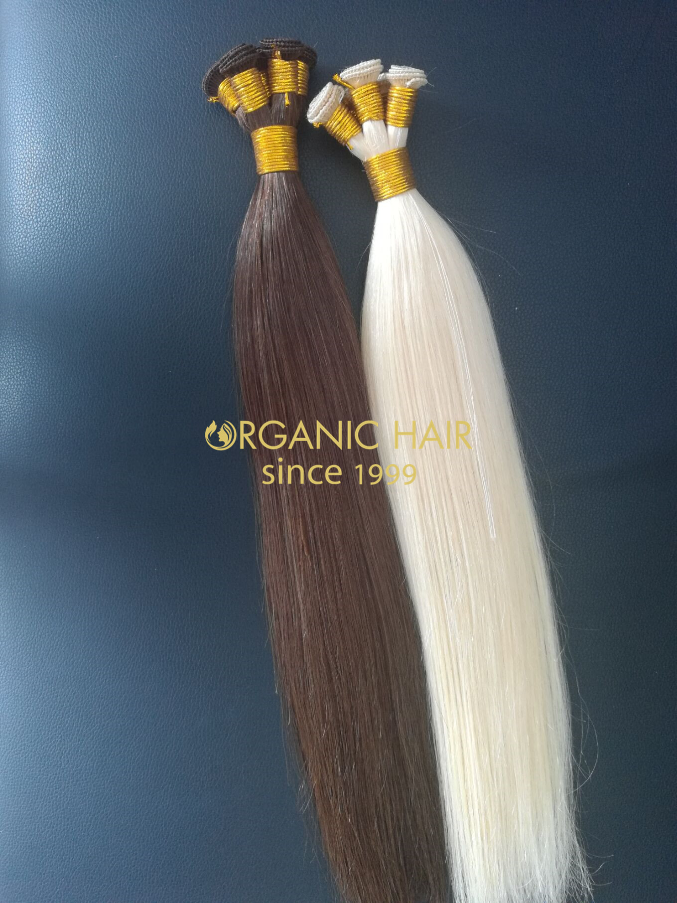 Wholesale 100% The best remy hair ,double drawn hair hand tied wefts in Chinese factory R17